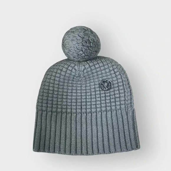 LULULEMON Pom-Pom Hat Grey - Picture 1 of 2